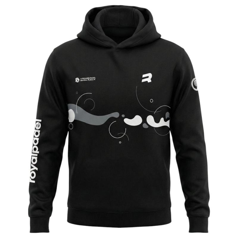 Buzo Royal Premier Mar del Plata negro/gris caballero