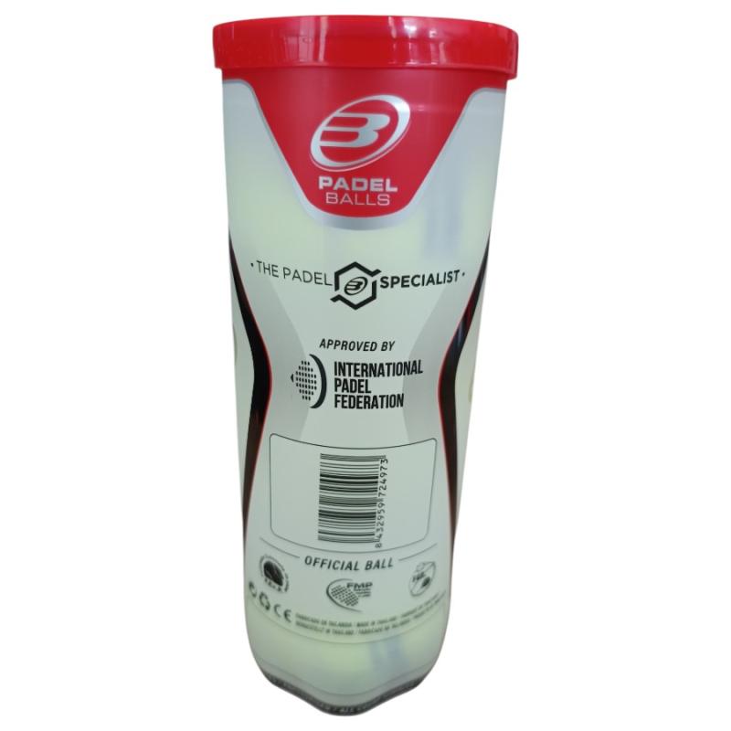 Pelota Bullpadel Premium Pro tubo x 3 unidades