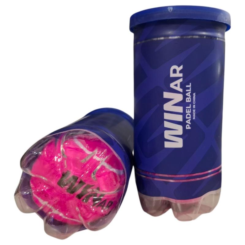 Pelota de padel WinAr Pink tubo x2