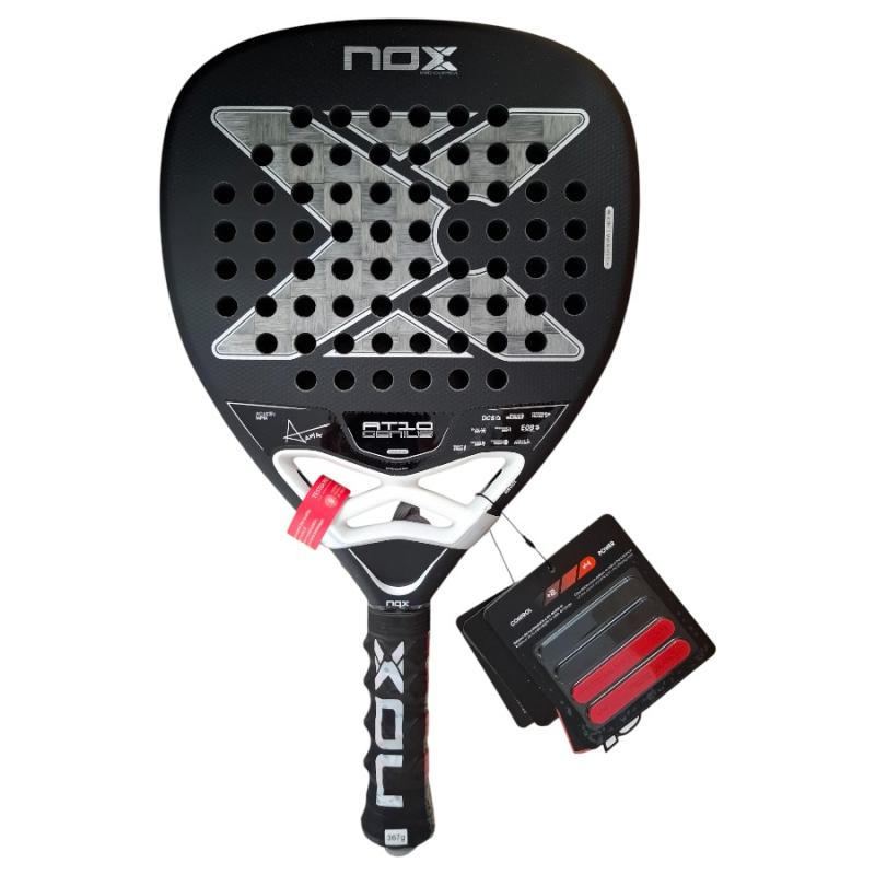 Paleta de padel Nox AT10 Genius Attack 18K Alum 2026 - Agustín Tapia