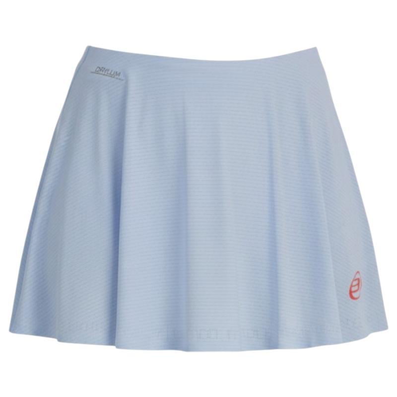 Pollera Bullpadel con minicalza Catoira Celeste - Delfi Brea