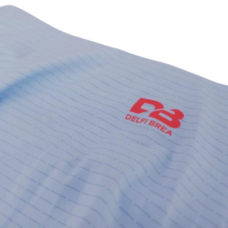 Pollera Bullpadel con minicalza Catoira Celeste - Delfi Brea