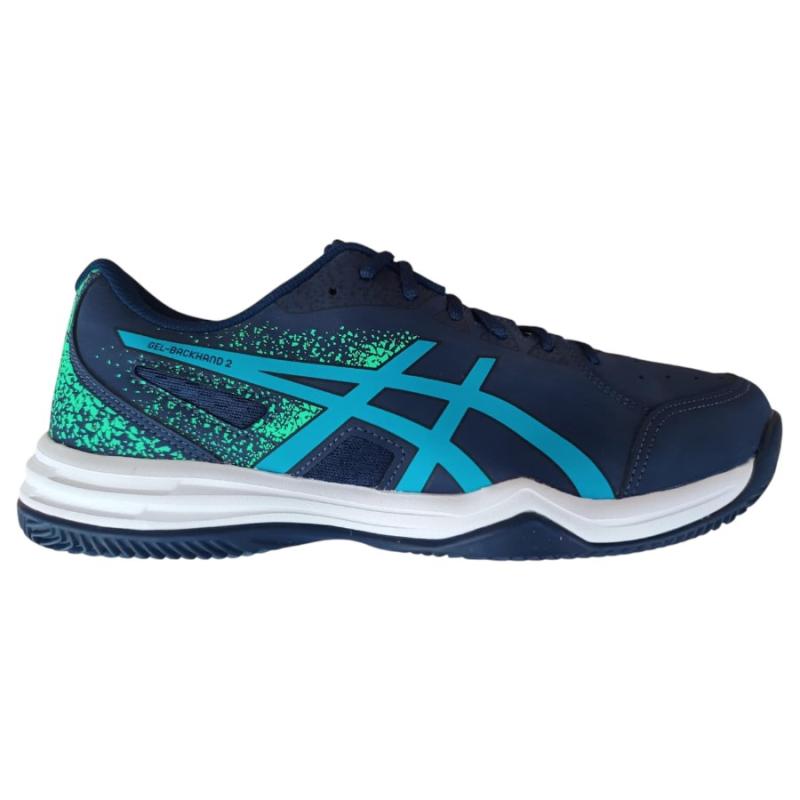 Zapatillas Asics Gel-Backhand 2 Clay Blue Expanse-Digital Aqua caballero