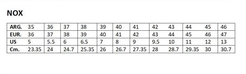 Zapatilla Nox Nerbo negro/lima