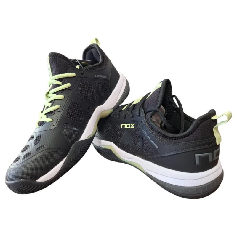 Zapatilla Nox Nerbo negro/lima