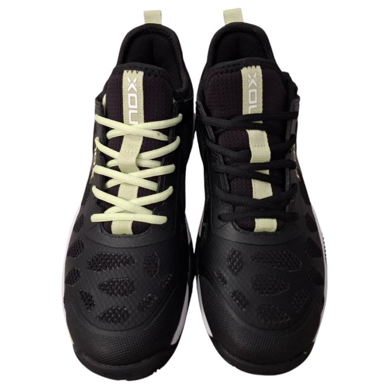 Zapatilla Nox Nerbo negro/lima