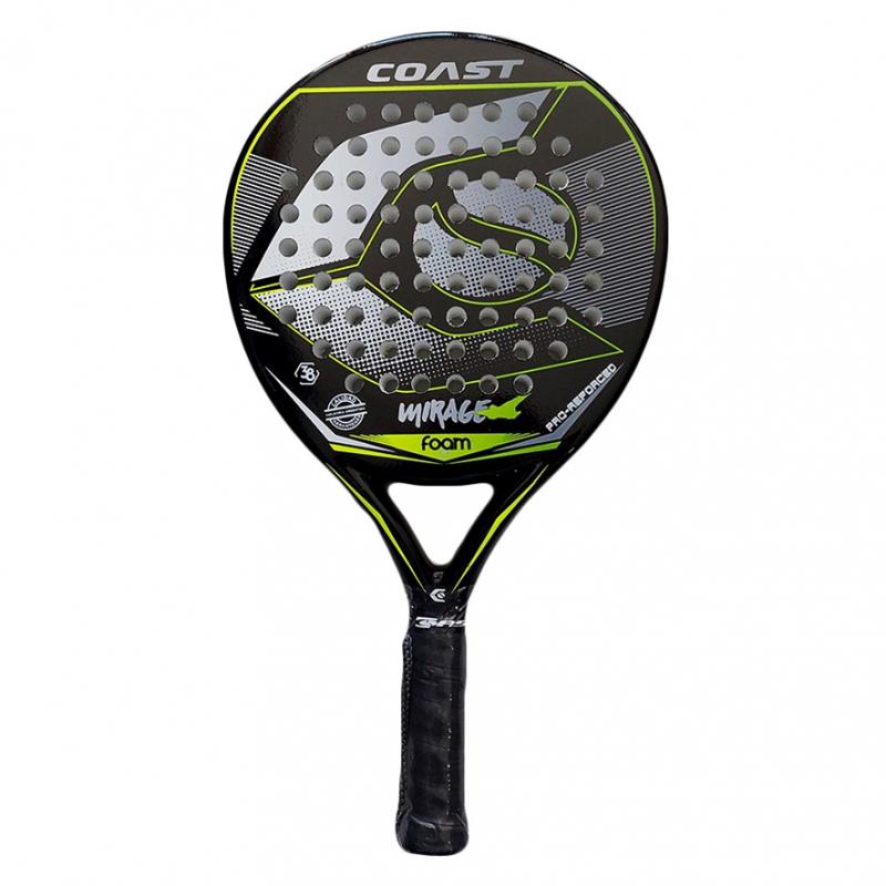 Paleta de padel Coast Mirage Foam Negro