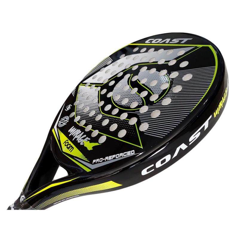 Paleta de padel Coast Mirage Foam Negro