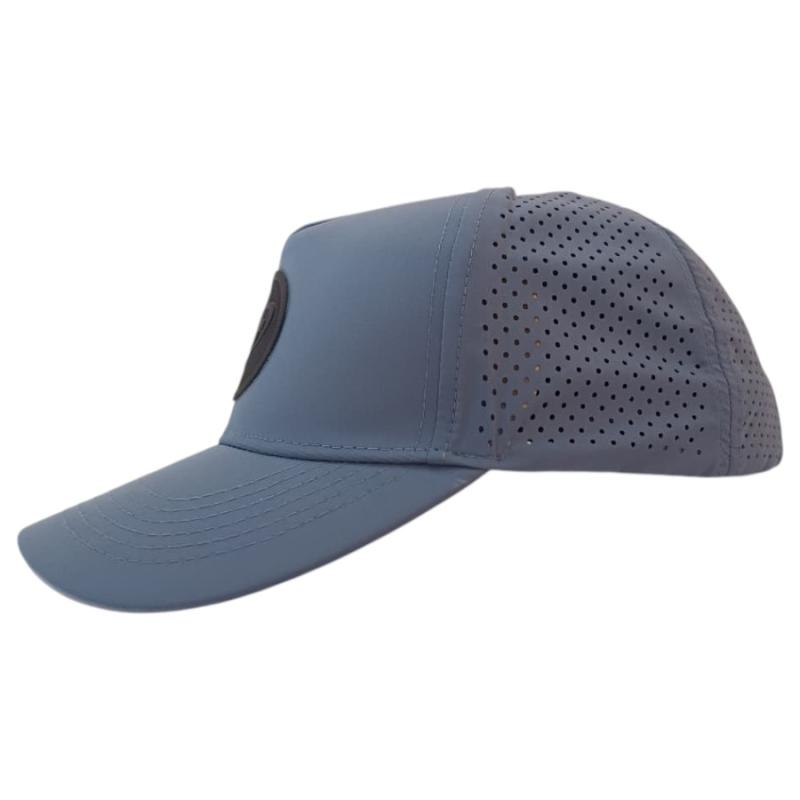 Gorra Bullpadel Gris Parche negro
