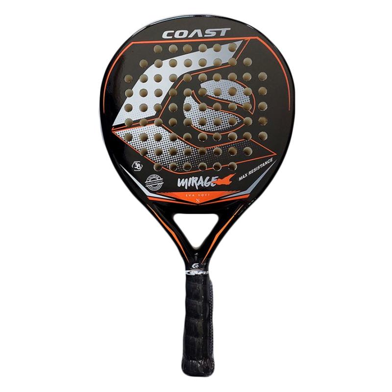 Paleta de padel Coast Mirage Eva Soft Negra