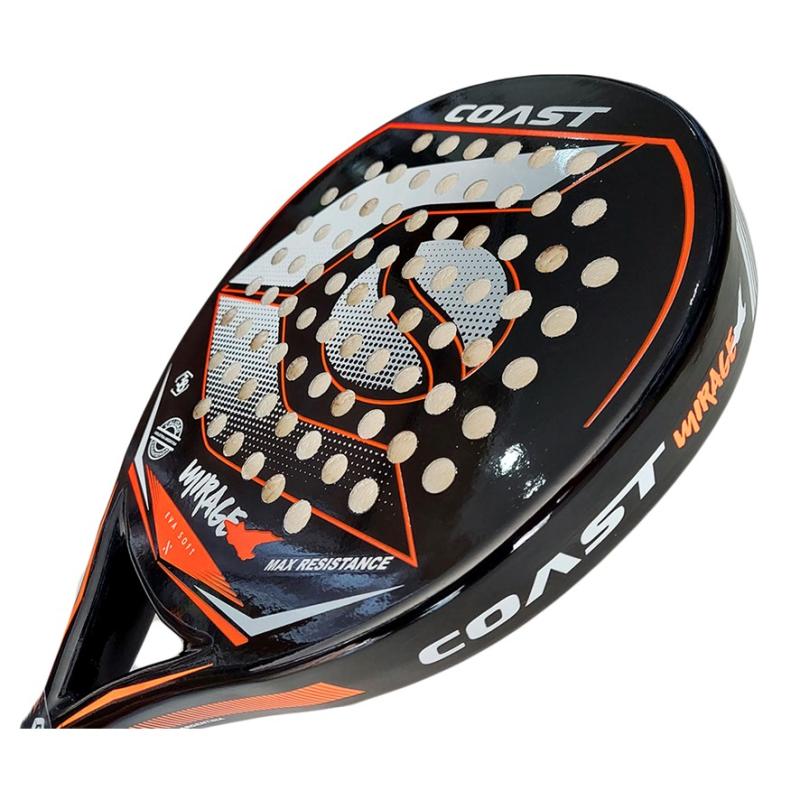 Paleta de padel Coast Mirage Eva Soft Negra