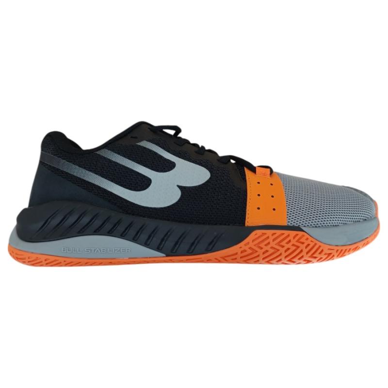 Zapatilla Bullpadel Comfort 23V Naranja/Gris