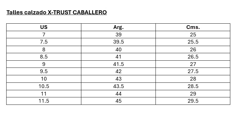 Zapatillas X-Trust Aerodynamic Black/Grey caballero