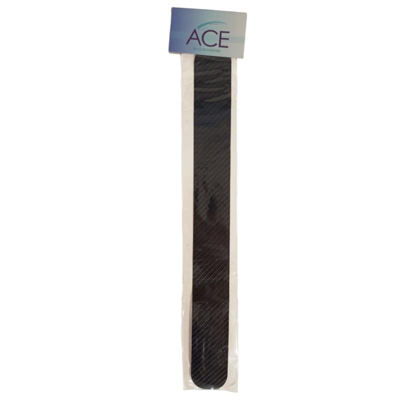 Protector de paleta ACE negro (carbono) sin aletas
