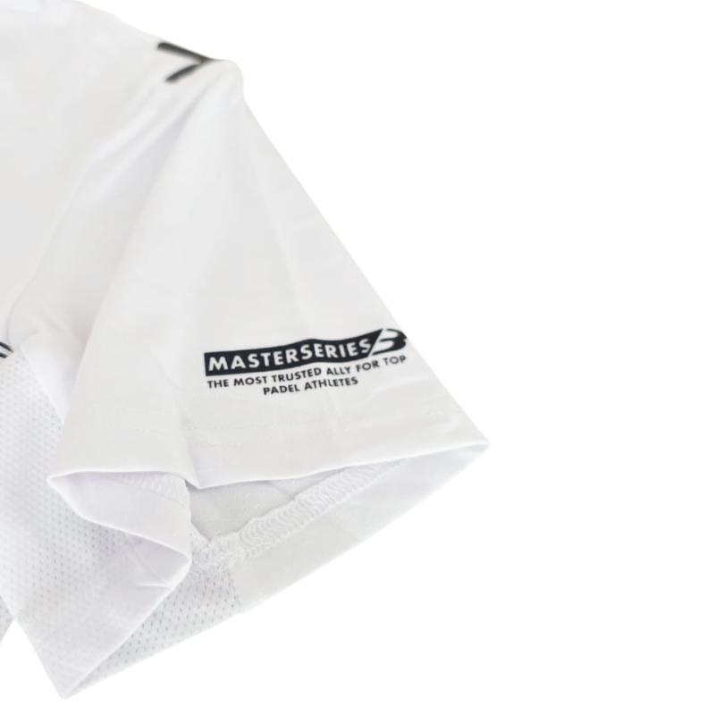 Remera Bullpadel Montuno Blanco caballero