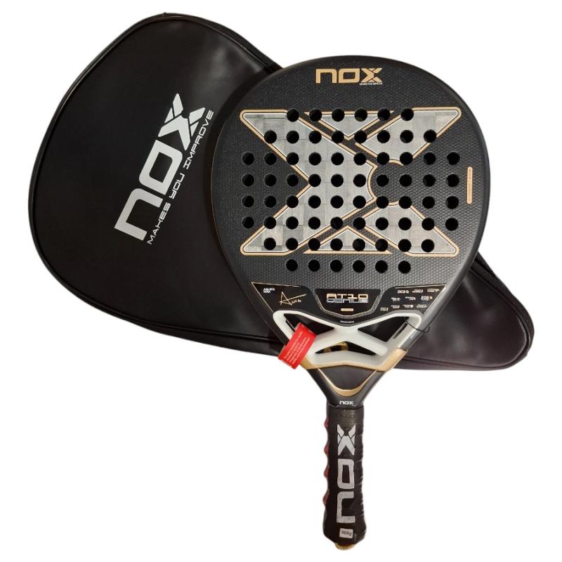 Paleta de padel Nox AT10 Genius 18K Alum 2026 - Agustín Tapia