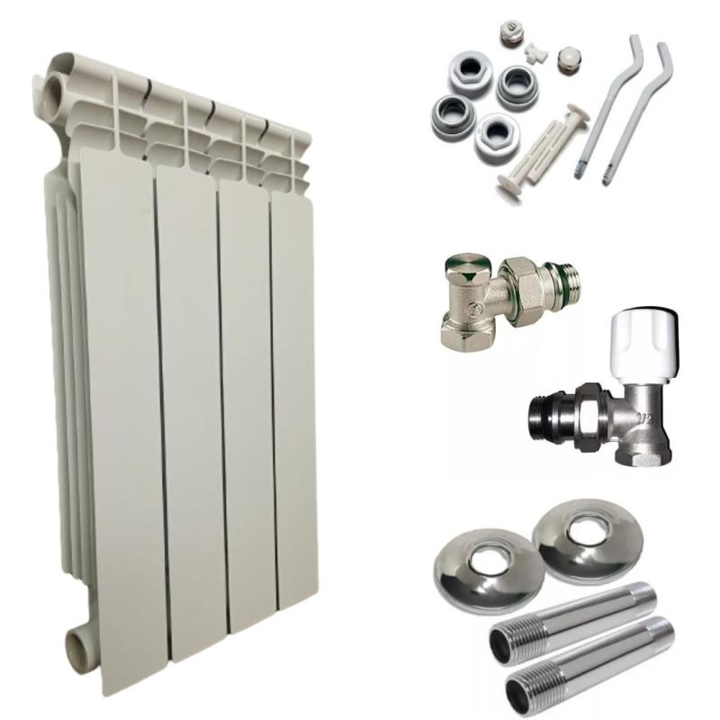 RADIADOR GAMMA 500 2 ELEMENTOS + BLISTER + KIT DE INSTALACION