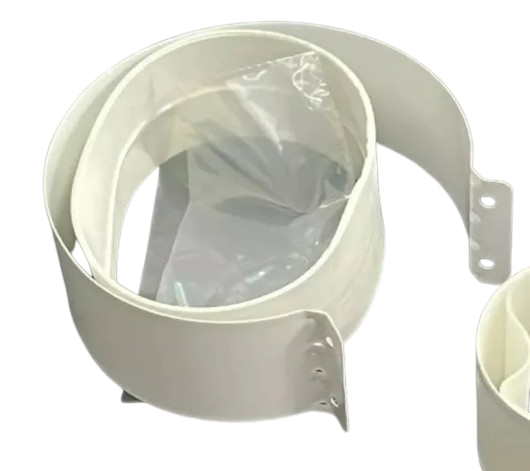 ABRAZADERA ANCHA 100 MM DIAMETRO + JUNTA