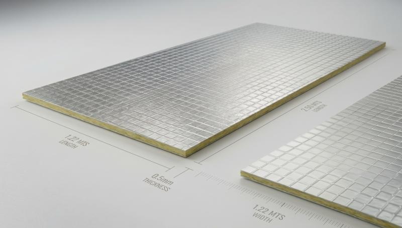 CLIMAVER PLUS COL ESPESOR 25MM MEDIDA 1.22 X 2.438 (17,82 M2) CAJA X6 UNIDADES