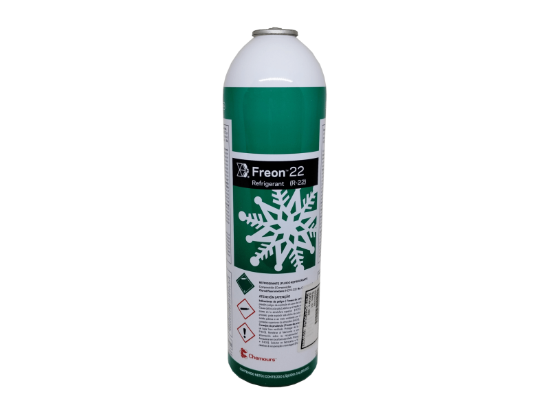 GAS REFRIGERANTE R22 CHEMOURS (FREON) GARRAFA 1 KG