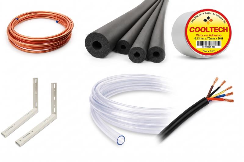 KIT INSTALACION AIRE ACONDICIONADO 2300 f  1/4 - 3/8