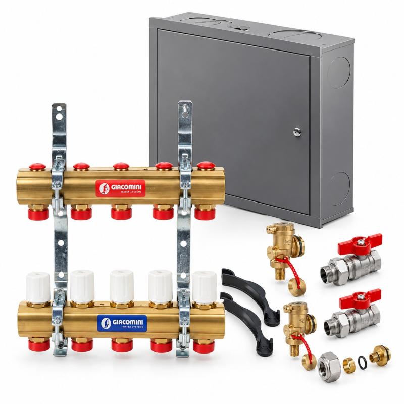 COLECTOR COMPLETO GIACOMINI DE 5 VIAS