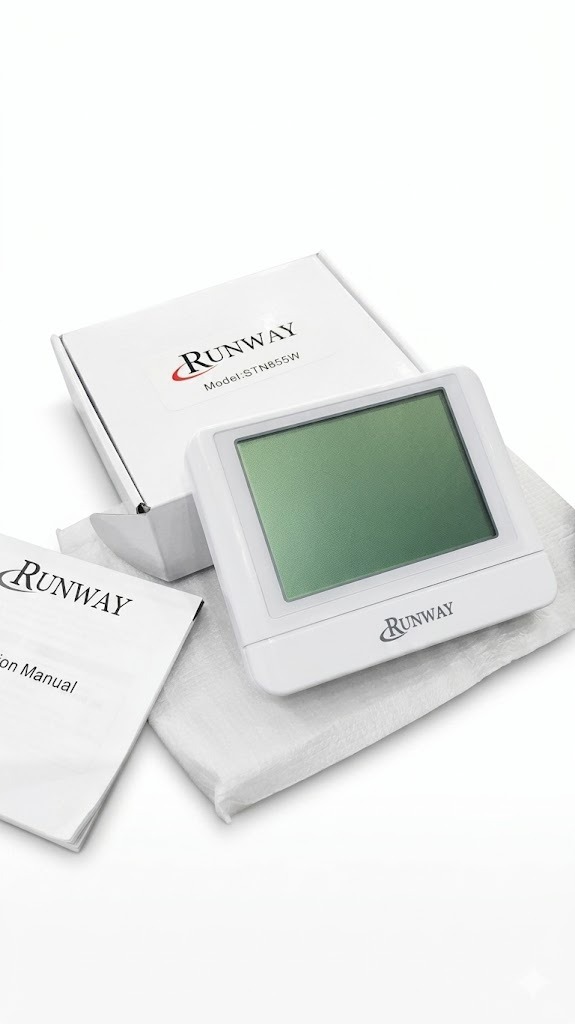 TERMOSTATO PROGRAMABLE WIFI RUNWAY STN 855W