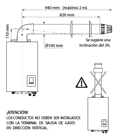 CALEFON 14 TBF GN (NEGRO)