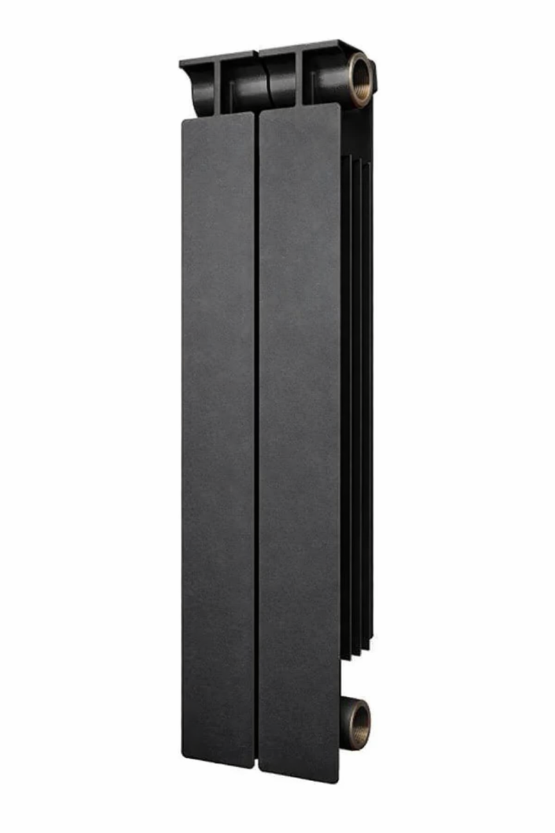 RADIADOR T 500 NEGRO DE 2 ELEMENTOS