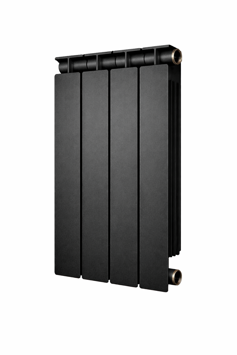 RADIADOR T 500 NEGRO DE 4 ELEMENTOS