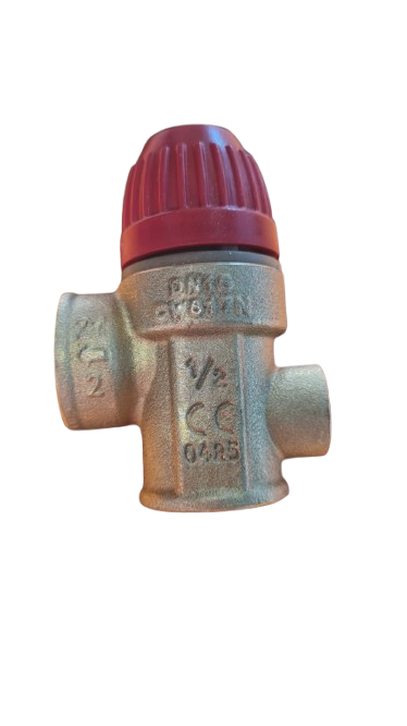 VALVULA DE SEGURIDAD HEMBRA HEMBRA 1/2 X 3 BAR MANOMETRO