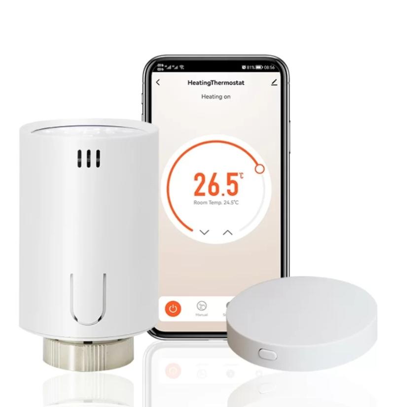 TERMOSTATO DIGITAL PARA RADIADOR + GATEWAY