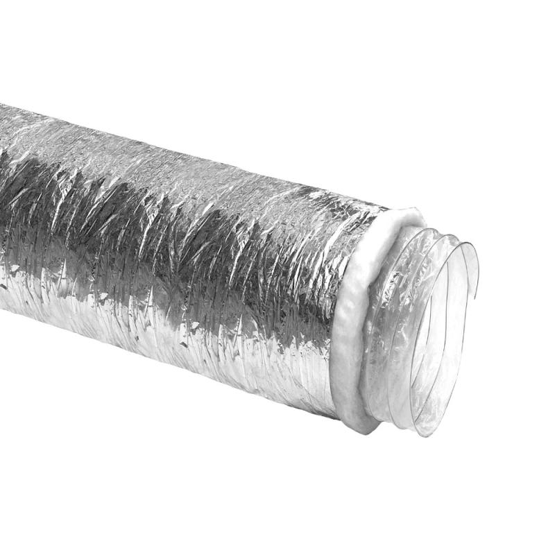 CONDUCTO FLEXIBLE AISLACION POLIESTER-ALUMINIO 6" 7,5 MTS LINEA GREEN-FLEX