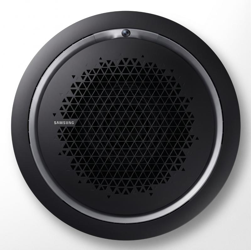 AIRE ACONDICIONADO CASSETTE SAMSUNG REDONDO 3 TR NEGRO