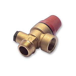 Válvula Sobrepresión 1/2" M 3 bar Manometro Peisa