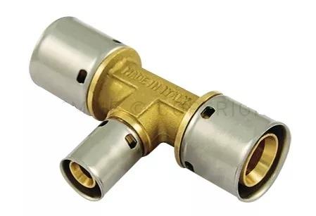 TEE REDUCCION PRESS FITTING TIEMME 25 - 20 - 20 MM
