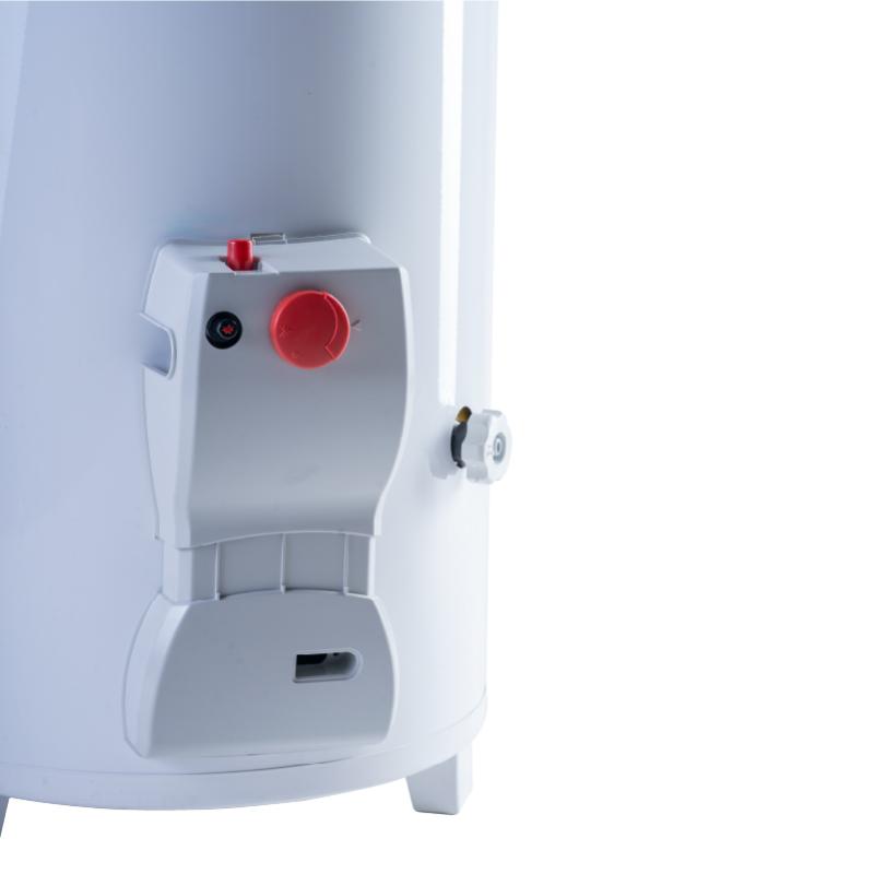 TERMOTANQUE RHEEM GAS NATURAL PIE 150 LTS CARGA SUPERIOR (BLANCO)