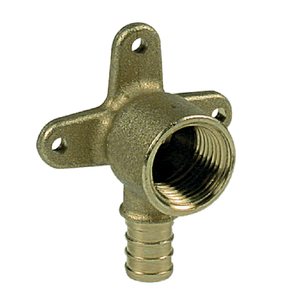 Codo Racor con rosca hembra con fijación 1/2" x 1/2"