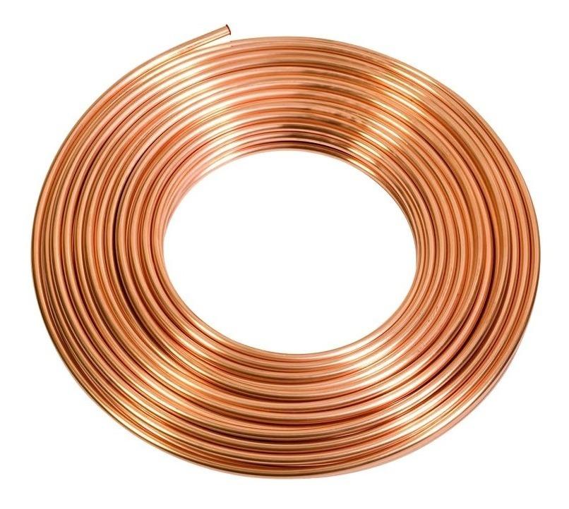 Caño de Cobre rollo x 15 metros 5/8"