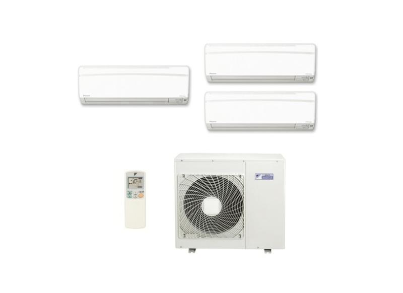 MULTI SPLIT DAIKIN ADVANCE COND 7000 EVAP 2X 2000 + 1X 2500