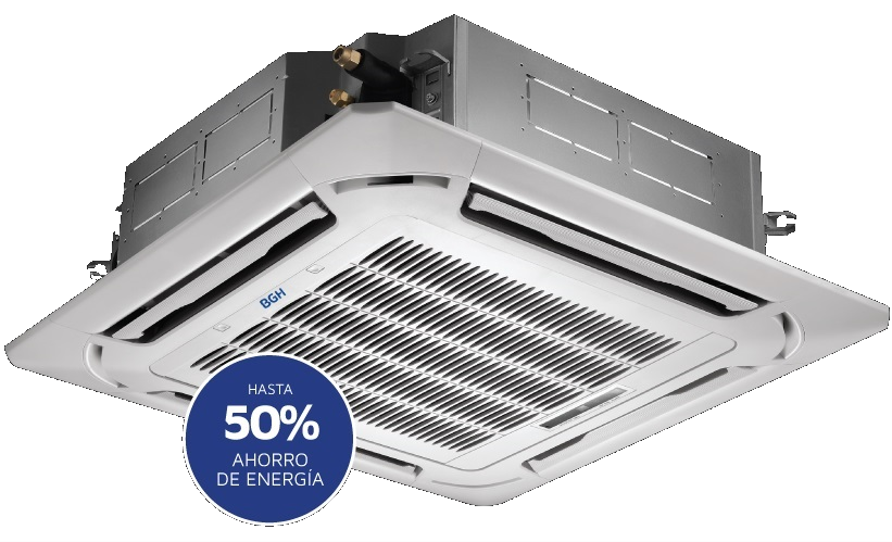 Cassette BGH Inverter 6 TR Frío Calor 18000 FRG 380 V