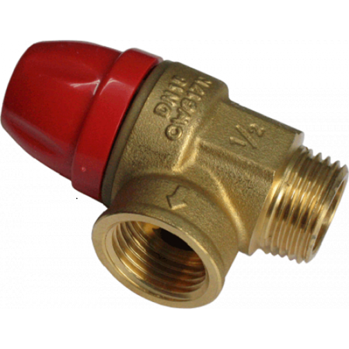 Válvula De Seguridad Macho Hembra 1/2" X 6 BAR