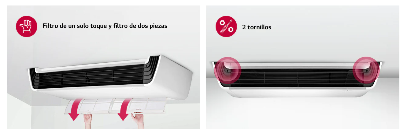 AIRE ACONDICIONADO TECHO INVERTER LG 220V 3TN F/C