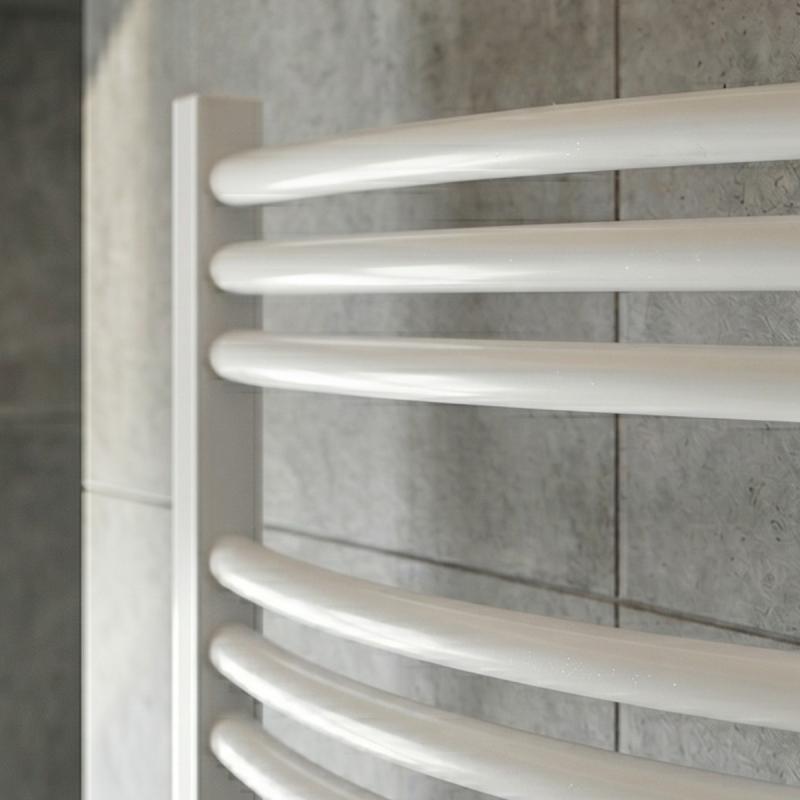 Toallero Euterma Curvo Blanco Euterma 115 x 50