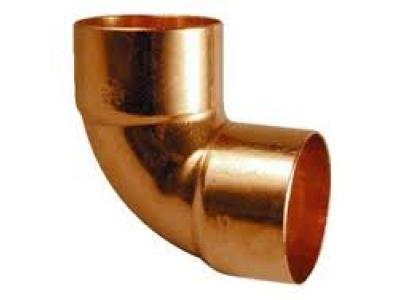 CODO DE COBRE DE 3/4" A 90°