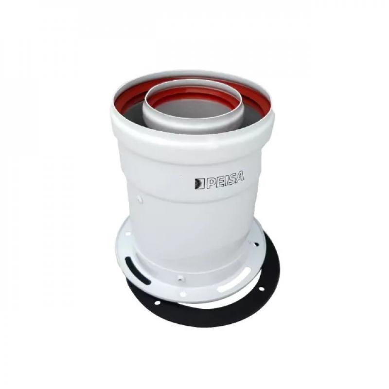 KIT SALIDA VERT. COAXIAL Ø60/100