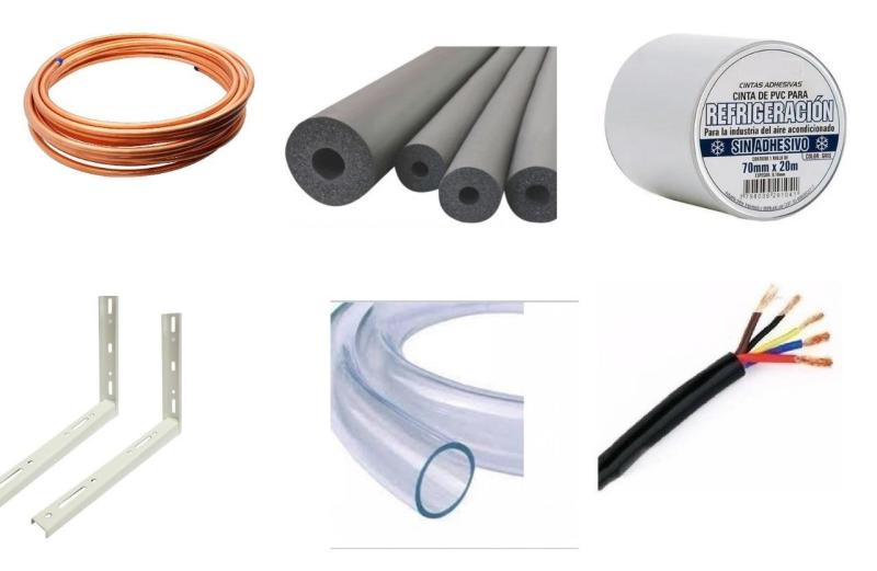 Kit de instalación para aire acondicionado 6000 f (3/8" - 5/8")