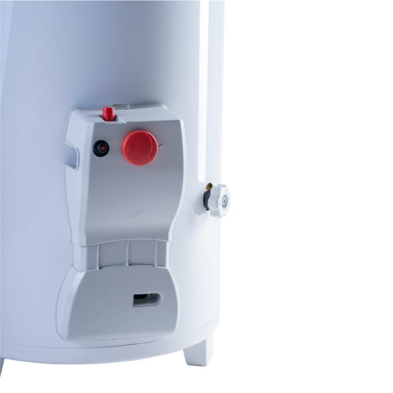 TERMOTANQUE RHEEM GAS NATURAL PIE 80 LTS CARGA SUPERIOR (BLANCO)