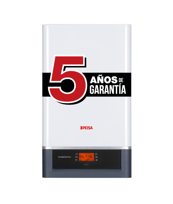 CALDERA SUMMA CONDENS 24 KW GN-GL DOBLE SERVICIO CONDENSACION TIRO FORZADO PEISA
