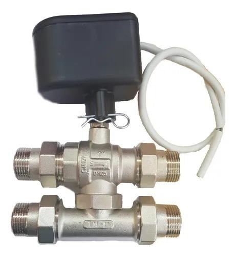 VALVULA TIEMME ESFERICA DE 4 VIAS MOTORIZADA 1" 230V